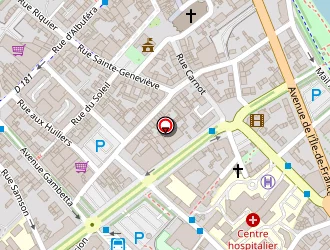 Carte de Elise Coiff' à Vernon