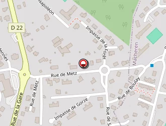 Carte de Cristini à Valmont