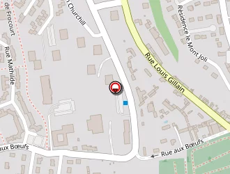 Carte de Shiroganedai à Bernay