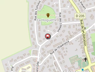 Carte de La Baguette De Sarrazin à Fontenay-le-marmion