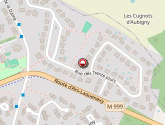 Carte de Burgain à Metz