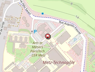 Carte de Ipefam à Metz