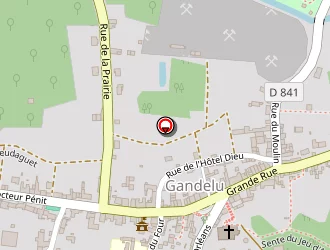 Carte de Ecole Publique à Gandelu