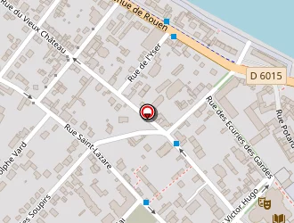 Carte de Quicker à Vernon