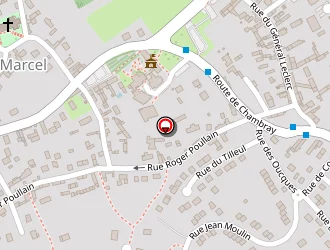 Carte de Conseil Général De L'eure (centre D' Exploitation) à Saint-marcel