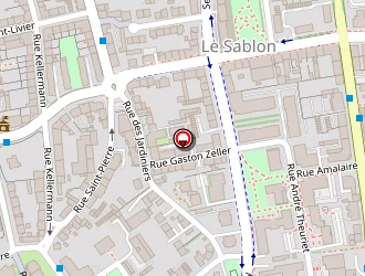 Carte de Gagaly Coiff' à Metz