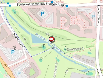 Carte de Promo Fleurs à Metz