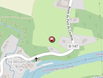 Carte de Moulin De Bully à Feuguerolles-bully