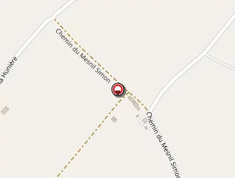 Carte de Tournache à Lécaude