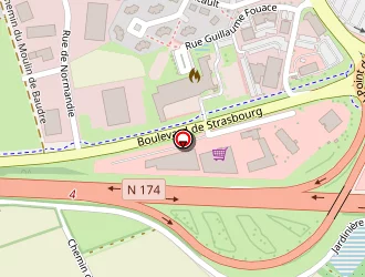 Carte de Randstad à Saint-lô