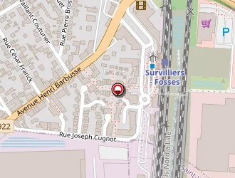 Carte de Les Arts En Cadres à Fosses