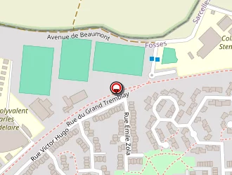 Carte de Gendarmerie Nationale à Fosses