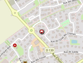 Carte de Actuel'coiffure à Évrecy