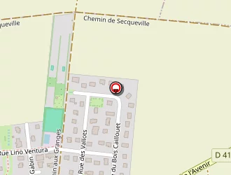 Carte de Dars Hervé à Garcelles-secqueville