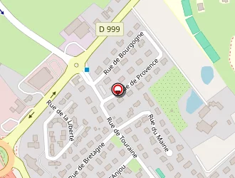 Carte de O Rh à Saint-lô