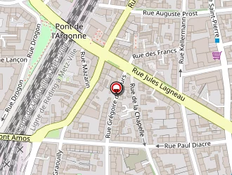 Carte de Fleurs De Lys à Metz