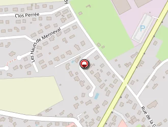 Carte de Centre Leclerc à Menneval