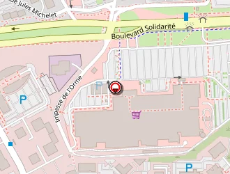 Carte de G.o.m. France à Metz