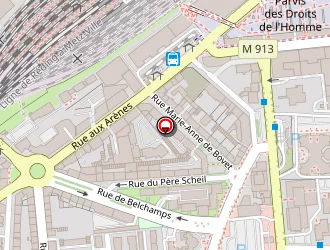 Carte de Institut De Beauté Line à Metz