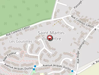 Carte de Tdelec à Saint-martin-du-tertre