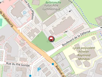 Carte de Prosertec à Metz