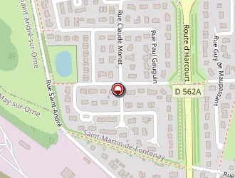 Carte de Osouf Alexandre à May-sur-orne