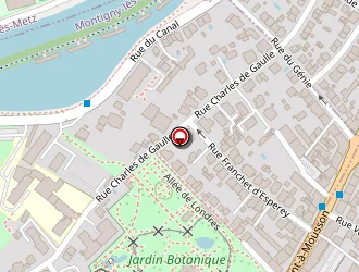 Carte de Lorimmo à Metz