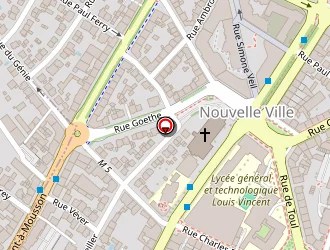 Carte de Lynium à Metz