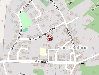 Carte de Le Clos Couvert à Sainte-ruffine