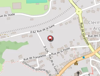 Carte de La Poste à Clermont-en-argonne