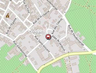 Carte de Demière Michel à Trépail