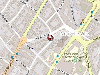 Carte de Aux Trois Petits Cochons à Metz