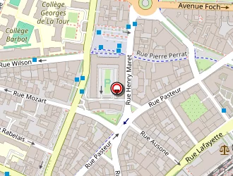 Carte de Géotopar à Metz