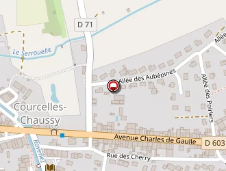 Carte de Chauffage Jacquemin à Courcelles-chaussy