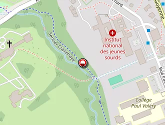 Carte de Centre De Formation De L'apprenti De L'hotellerie à Metz