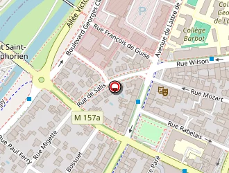 Carte de Pressing Alexandre à Metz