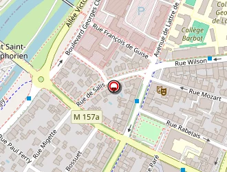 Carte de Carrefour City à Metz