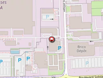 Carte de Basic-fit à Metz