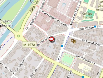 Carte de Frohman Care à Metz