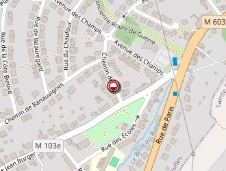 Carte de Ecole Maternelle à Rozérieulles