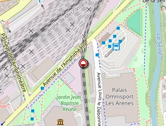 Carte de La Voile Blanche à Metz