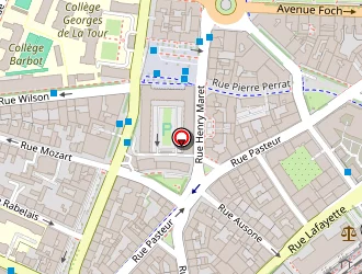 Carte de Le Patio à Metz