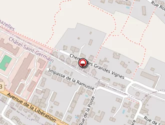 Carte de Toitulor à Châtel-saint-germain