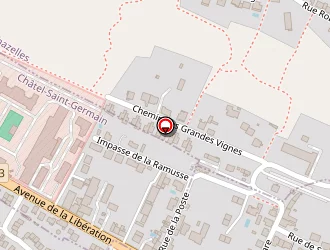 Carte de Gaudin Bernard à Châtel-saint-germain