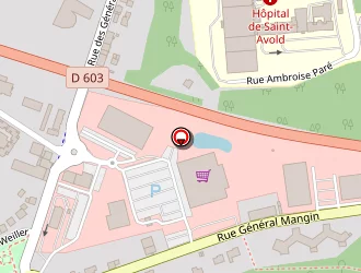 Carte de Le Beijing à Saint-avold