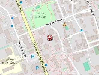 Carte de Mediasline à Metz