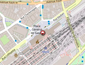 Carte de Effia Stationnement à Metz