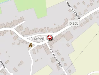 Carte de Ecole à Nixéville-blercourt