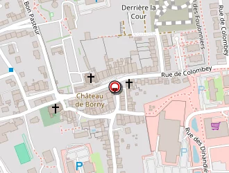 Carte de Hermitant Pele Catherine à Metz