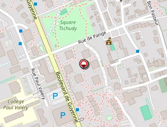 Carte de La Poste à Metz